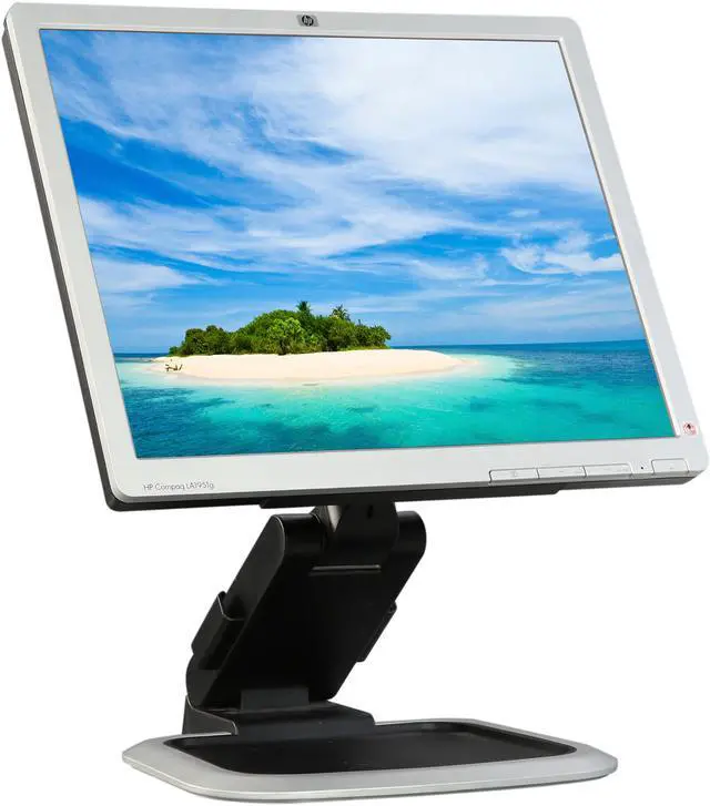 Alt view image 3 of 10 - HP LA1951G 19" 1280x1024 Resolution 75Hz DVI-D VGA TFT Active Matrix LCD Monitor