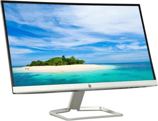 Alt view image 3 of 6 - HP 23f 23" Full HD 1920x1080 60Hz VGA HDMI Micro-Edge Display Tilt IPS LED Backlit LCD Monitor