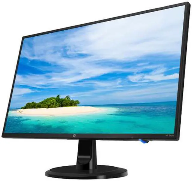 Alt view image 3 of 5 - HP 24YH 24" (Actual Size 23.8") Full HD 1920 x 1080 VGA DVI-D HDMI HDCP Compatible Anti-Glare Backlit LED IPS Monitor