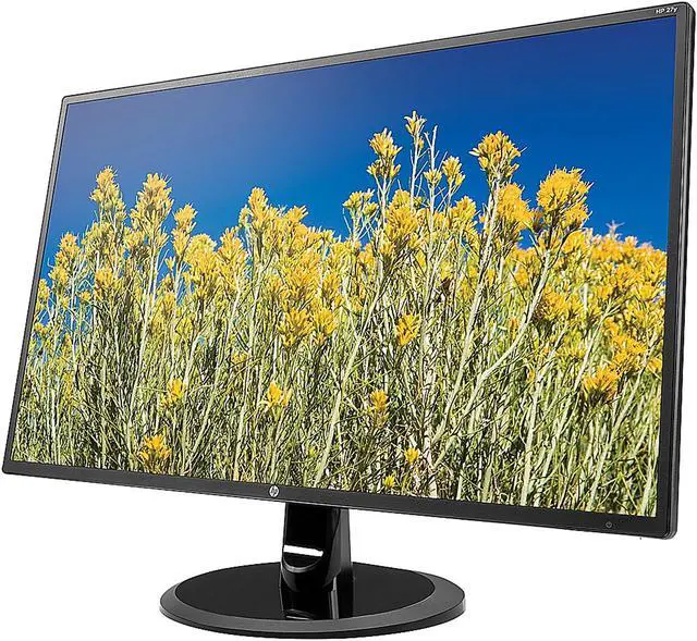 Alt view image 3 of 6 - HP 27YH 27" Full HD 1920 x 1080 VGA HDMI DVI-D Low Blue Light HDCP Compatible Anti-Glare Backlit LED LCD Monitor