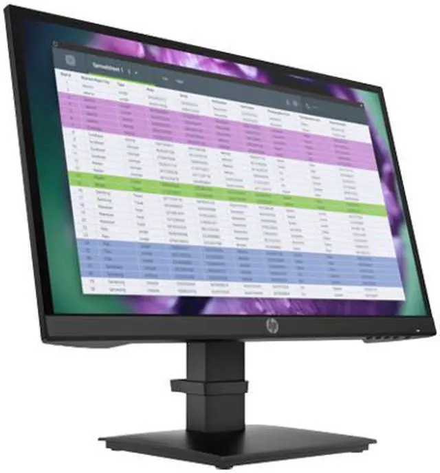 Alt view image 4 of 7 - HP 22" (Actual size 21.5") IPS FHD Monitor 5ms GTG (with overdrive) D-Sub, HDMI, DisplayPort Flat Panel P22 G4 1A7E4AA#ABA