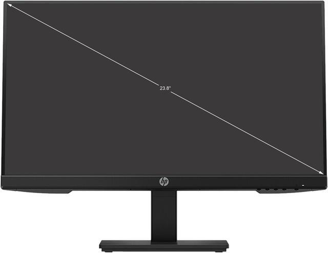 Alt view image 2 of 3 - HP 24" (23.8") Monitor Monitor 5 ms GtG D-Sub, HDMI, DisplayPort P24 G4 1A7E5AA