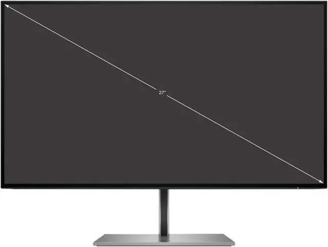 Alt view image 2 of 7 - HP 27" IPS UHD Monitor 5ms (GTG) HDMI, DisplayPort, USB, USB Type-C Flat Panel Z27k G3