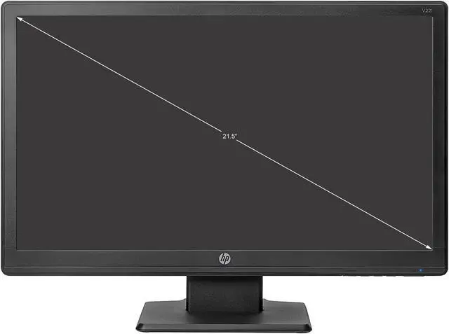 Alt view image 2 of 3 - HP 21.5" 60 Hz TN Monitor 5 ms D-Sub, DVI V221