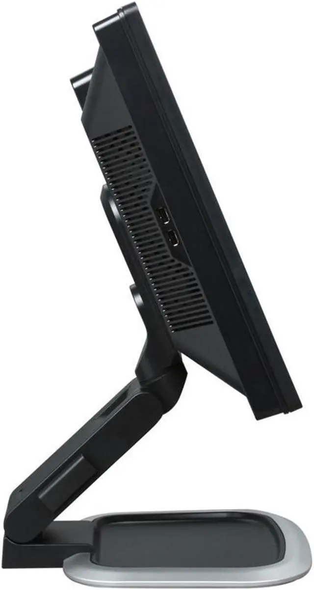 Alt view image 3 of 10 - HP 24" 60 Hz WUXGA Monitor 5 ms (On/Off) D-Sub, DVI L2445W