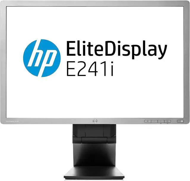 Main image of HP 24" 60 Hz IPS Monitor 8 ms (gray to gray) 72% (typical) Flat Panel EliteDisplay E241i