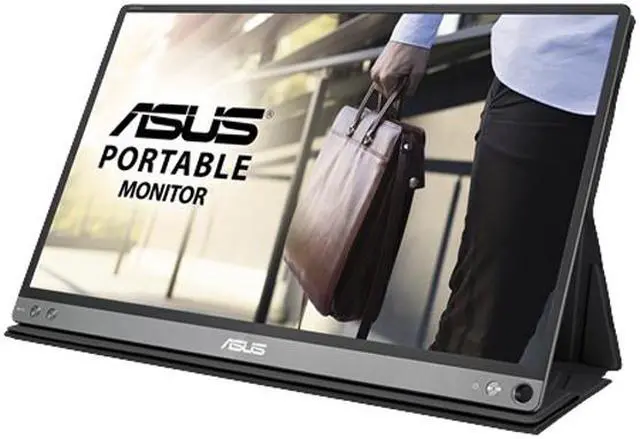 Alt view image 2 of 7 - ASUS ZenScreen MB16ACM 15.6" Full HD 1920 x 1080 USB Type-C Portable USB Monitor, Hybrid Signal Solution, USB Type-C, Flicker Free, Blue Light Filter, Anti-glare Surface