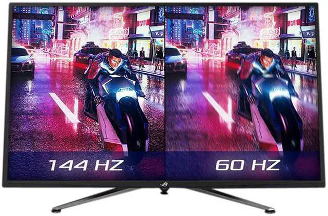 Alt view image 5 of 13 - ASUS ROG Swift PG43UQ 43" UHD 3840 x 2160 (4K) 1 ms (MPRT) 144 Hz 2xHDMI, 2xDisplayPort, USB, G-SYNC Compatible, DSC, DisplayHDR 1000, DCI-P3 90%, Adaptive Sync, Shadow Boost, Built-in Speakers Gaming Monitor