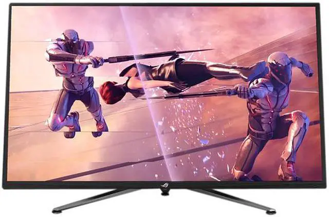 Alt view image 6 of 13 - ASUS ROG Swift PG43UQ 43" UHD 3840 x 2160 (4K) 1 ms (MPRT) 144 Hz 2xHDMI, 2xDisplayPort, USB, G-SYNC Compatible, DSC, DisplayHDR 1000, DCI-P3 90%, Adaptive Sync, Shadow Boost, Built-in Speakers Gaming Monitor