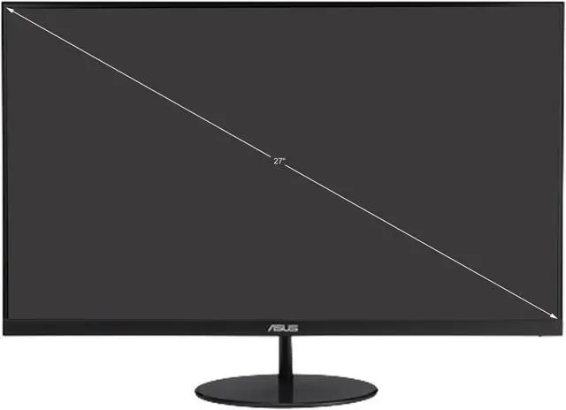 Alt view image 2 of 9 - ASUS VL279HE Eye Care Monitor - 27" IPS, 75Hz, Adaptive-Sync/FreeSync, Frameless, Slim, Wall Mountable, Flicker Free, Blue Light Filter