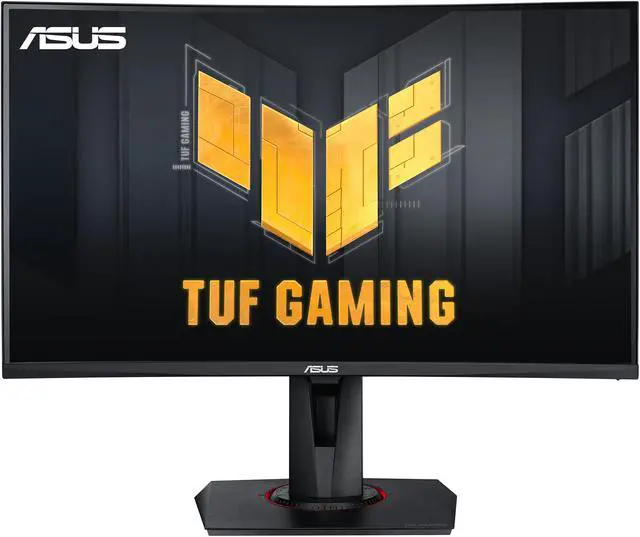 Main image of ASUS TUF GAMING VG27WQ 27" WQHD 2560 x 1440 (2K) 1ms (MPRT) 165Hz (Max) HDMI, DisplayPort FreeSync DisplayHDR 400 Built-in Speakers Height Adjustable Curved Gaming Monitor