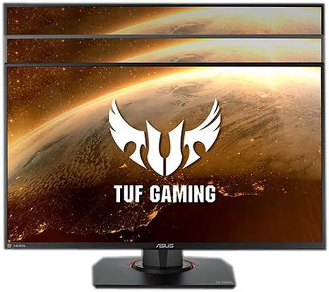 Alt view image 9 of 9 - ASUS TUF GAMING VG259QM 25'' (Actual size 24.5") Full HD 1920 x 1080 1ms 280Hz (OC) 2xHDMI DisplayPort G-SYNC Compatible Built-in Speakers HDR 400 Backlit LED IPS Gaming Monitor