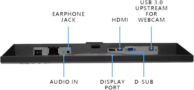 Alt view image 9 of 15 - ASUS BE24EQK 23.8" Full HD 1920 x 1080 5 ms (GTG) D-Sub, HDMI, DisplayPort Business Monitor, Frameless, Built-in Adjustable 2MP Webcam, Mic Array, Stereo Speaker, Video Conference