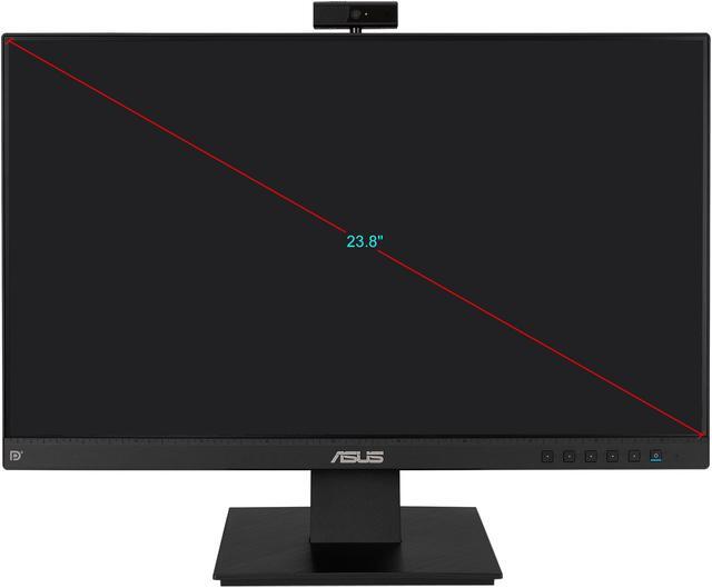 Alt view image 2 of 15 - ASUS BE24EQK 23.8" Full HD 1920 x 1080 5 ms (GTG) D-Sub, HDMI, DisplayPort Business Monitor, Frameless, Built-in Adjustable 2MP Webcam, Mic Array, Stereo Speaker, Video Conference