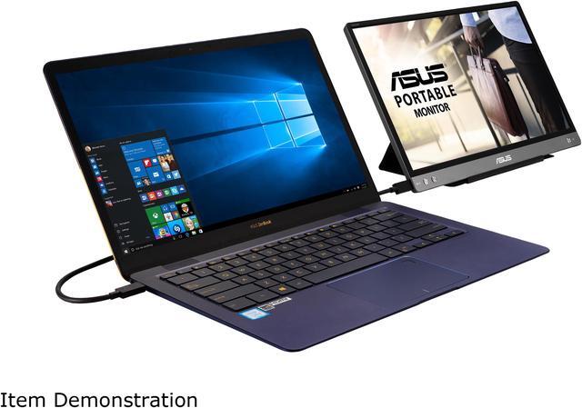 Alt view image 5 of 7 - ASUS ZenScreen MB14AC 14" Portable USB Type-C Monitor, 1080P Full HD, IPS, Eye Care, Anti-glare Surface, External Screen for Laptop, Hybrid Signal Solution