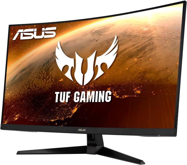 Alt view image 3 of 8 - ASUS TUF Gaming 32" 165Hz QHD HDR Curved Monitor - 2560 x 1440, 1ms, Extreme Low Motion Blur, Speaker, FreeSync Premium, VESA Mountable, DisplayPort, HDMI VG32VQ1B