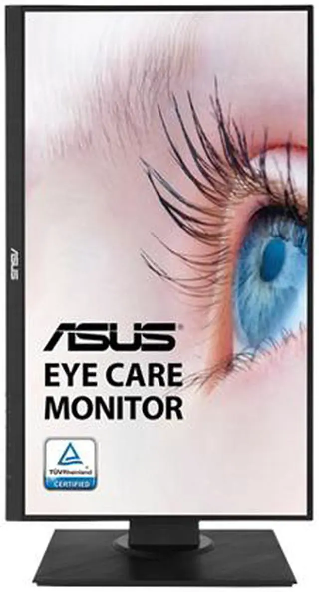 Alt view image 6 of 7 - ASUS VA24DQLB 24" (23.8" Viewable) Monitor, 1080P Full HD, 75Hz, IPS, Adaptive-Sync, Eye Care, HDMI DisplayPort VGA USB Hub, Frameless, Height Adjustable, VESA Wall Mountable