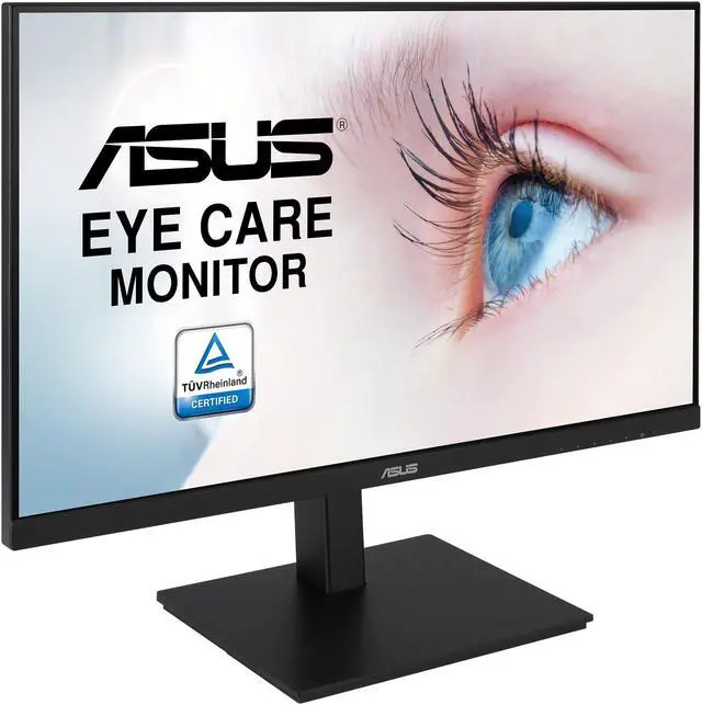 Alt view image 5 of 8 - ASUS VA27DQSB 27" 1920 x 1080P Full HD, 75Hz, IPS, Adaptive-Sync, Eye Care, HDMI DisplayPort VGA USB Hub, Frameless, Ergonomic Design, VESA Wall Mountable, Height Adjustable, Built-in Speakers LCD Monitor