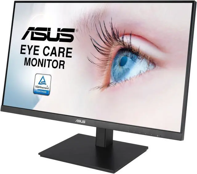 Alt view image 4 of 8 - ASUS VA27DQSB 27" 1920 x 1080P Full HD, 75Hz, IPS, Adaptive-Sync, Eye Care, HDMI DisplayPort VGA USB Hub, Frameless, Ergonomic Design, VESA Wall Mountable, Height Adjustable, Built-in Speakers LCD Monitor