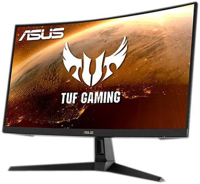 Alt view image 5 of 9 - ASUS TUF Gaming 27" 1440P HDR Curved Monitor (VG27WQ1B) - QHD (2560 x 1440), 165Hz (Supports 144Hz), 1ms, Extreme Low Motion Blur, Speaker, FreeSync Premium, VESA Mountable, DisplayPort, HDMI, Black