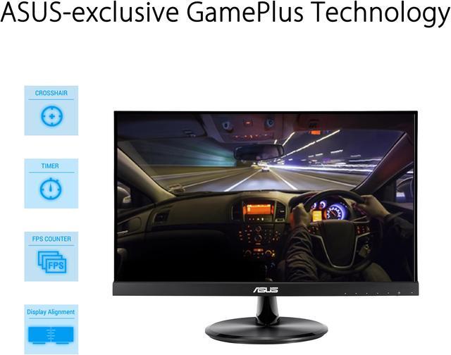 Alt view image 13 of 15 - ASUS VP229Q 22" (21.5" Viewable) 1080P Full HD, 75Hz, IPS, FreeSync Adaptive-Sync, Eye Care, HDMI DisplayPort VGA, Frameless, VESA Wall Mountable Monitor