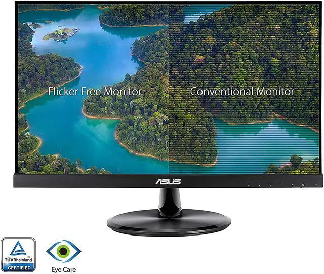 Alt view image 4 of 7 - ASUS 21.5" 75Hz IPS 1080P Monitor FreeSync/Adaptive-Sync, Full HD, Eye Care, HDMI VGA, Frameless, VESA Wall Mountable VP229HE