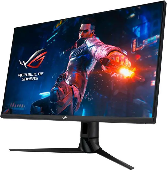 Alt view image 2 of 8 - ASUS ROG Swift 32" 1440P Gaming Monitor (PG329Q) - QHD (2560 x 1440), Fast IPS, 175Hz (Supports 144Hz), 1ms, G-SYNC Compatible, Extreme Low Motion Blur Sync, HDMI, DisplayPort, USB, DisplayHDR 600