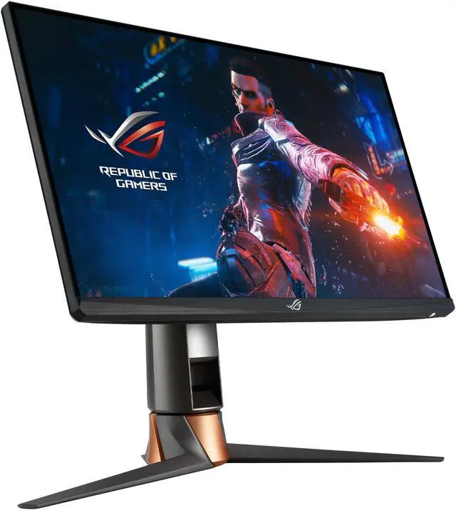 Alt view image 4 of 9 - ASUS 24.5" 360Hz 1080P Fast IPS 1ms Gaming Monitor, G-SYNC, ULMB, NVIDIA Reflex Latency Analyzer, HDMI DisplayPort USB, Desk Mount Kit, VESA Wall Mountable, HDR10 ROG Swift PG259QNR