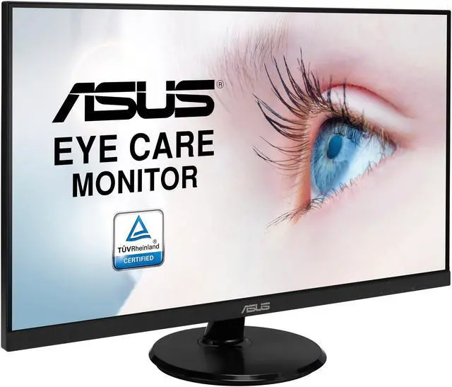Alt view image 5 of 7 - ASUS 27" VA27DQ 1080P Full HD, IPS, 75Hz, Speakers, Adaptive-sync/FreeSync, Low Blue Light, Flicker Free, VESA Mountable, Frameless, HDMI, VGA, DisplayPort, Tilt Adjustable Monitor