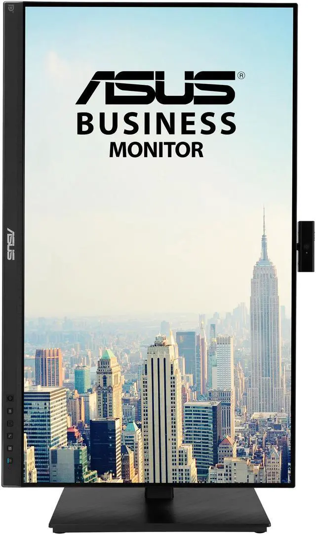 Alt view image 8 of 12 - ASUS 27" BE279QSK 1080P Full HD IPS Built-in Adjustable 2MP Webcam, Mic Array, Speakers, Eye Care, Wall Mountable, Frameless, HDMI, DisplayPort, VGA, Height Adjustable Video Conference Monitor