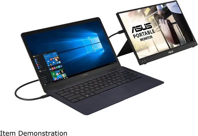 Alt view image 15 of 15 - ASUS ZenScreen MB16ACV 15.6" 1080P Full HD, IPS, Eye Care, Flicker Free, Blue Light Filter, Kickstand, USB-C Power Delivery, for Laptop, PC, Phone, Console, Antibacterial Surface Portable Monitor