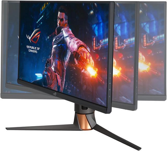 Alt view image 8 of 13 - ASUS ROG Swift 27" 1440P Gaming Monitor (PG279QM) - QHD (2560 x 1440), Fast IPS, 240Hz, 1ms, G-SYNC, NVIDIA Reflex Latency Analyzer, DisplayHDR400, Eye Care, HDMI, DisplayPort, USB, Height Adjustable