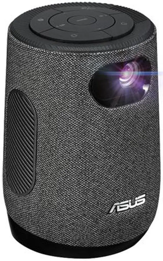Alt view image 4 of 9 - ASUS ZenBeam Latte L1 Portable LED Mini Smart Wi-Fi Projector - 300 Lumens, Native 720P HD, Harman Kardon 10 W Bluetooth Speaker, 3-hour Video Playback, Wireless Projection, HDMI, AptoideTV