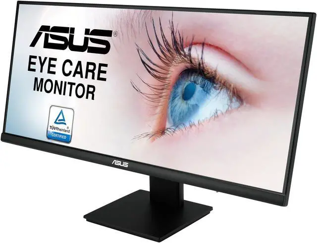 Alt view image 4 of 13 - ASUS 29" 1080P Ultrawide HDR Monitor (VP299CL) - 21:9 (2560 x 1080), IPS, 75Hz, 1ms, USB-C w/ 15W Power Delivery, FreeSync, Eye Care Plus, HDR10, VESA Mountable, HDMI, DisplayPort, Height Adjustable