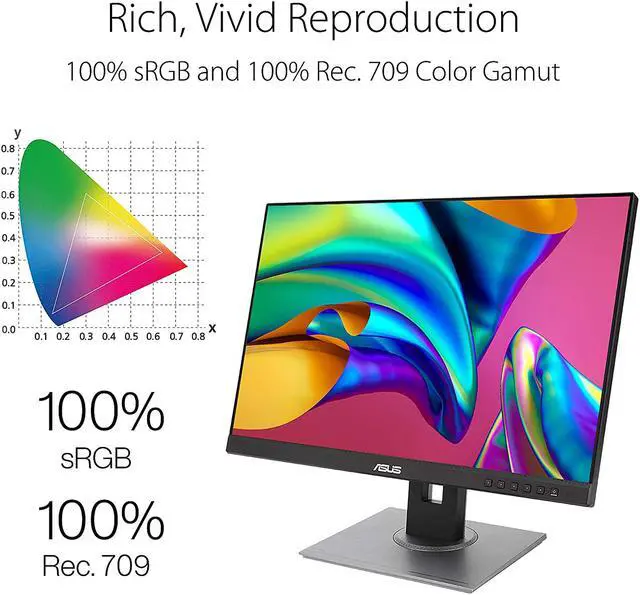 Alt view image 8 of 16 - ASUS ProArt Display 32" 1440P Monitor (PA328CGV) - QHD (2560 x 1440), IPS, 165Hz, 95% DCI-P3, 100% sRGB/Rec.709, Delta E < 2, Calman Verified, USB-C Power Delivery, DisplayPort, HDMI, USB 3.1 Hub, C-clamp