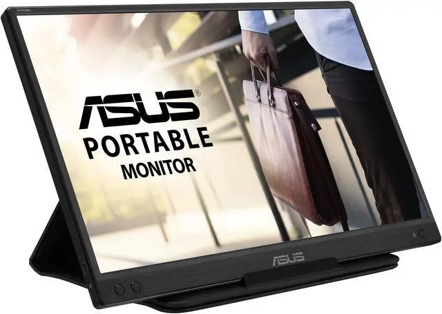 Alt view image 5 of 10 - ASUS ZenScreen 15.6" 1080P Portable USB Monitor (MB166C) - Full HD, IPS, USB Type-C, USB-powered, Flicker Free, Blue Light Filter, Tripod Mountable, Anti-glare Surface, Protective Sleeve