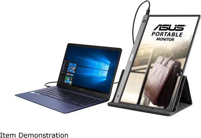 Alt view image 14 of 17 - ASUS ZenScreen 15.6" 1080P Portable USB Monitor (MB16AH) - Full HD, IPS, USB Type-C, Speakers, Micro-HDMI, Flicker Free, Blue Light Filter, Tripod Mountable, Anti-glare Surface, Protective Sleeve