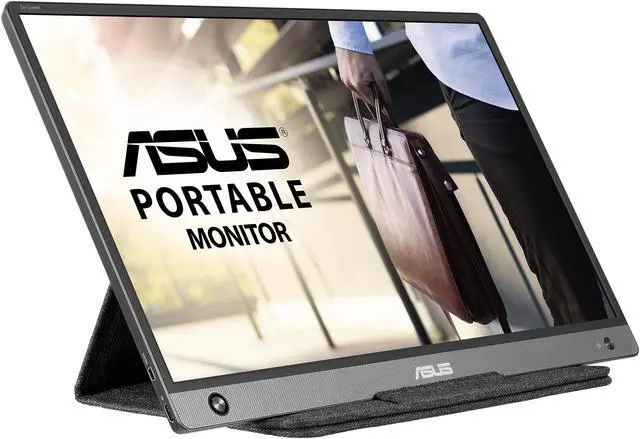 Alt view image 5 of 17 - ASUS ZenScreen 15.6" 1080P Portable USB Monitor (MB16AH) - Full HD, IPS, USB Type-C, Speakers, Micro-HDMI, Flicker Free, Blue Light Filter, Tripod Mountable, Anti-glare Surface, Protective Sleeve