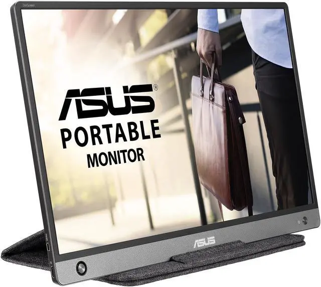 Alt view image 7 of 17 - ASUS ZenScreen 15.6" 1080P Portable USB Monitor (MB16AH) - Full HD, IPS, USB Type-C, Speakers, Micro-HDMI, Flicker Free, Blue Light Filter, Tripod Mountable, Anti-glare Surface, Protective Sleeve