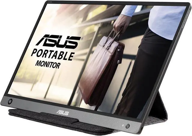 Alt view image 4 of 17 - ASUS ZenScreen 15.6" 1080P Portable USB Monitor (MB16AH) - Full HD, IPS, USB Type-C, Speakers, Micro-HDMI, Flicker Free, Blue Light Filter, Tripod Mountable, Anti-glare Surface, Protective Sleeve