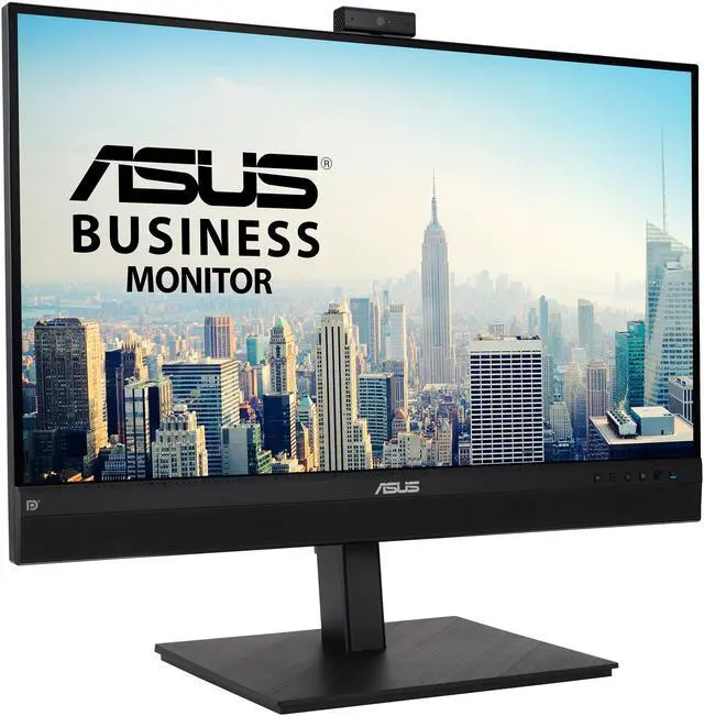 Alt view image 5 of 13 - ASUS 27" 1440P Video Conference Monitor (BE279QSK) - QHD (2560 x 1440), IPS, Built-in 2MP Webcam, Mic Array, Speakers, Eye Care, Wall Mountable, AI Noise-canceling, USB-C, HDMI, Zoom Certified