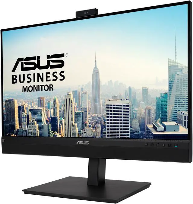 Alt view image 4 of 13 - ASUS 27" 1440P Video Conference Monitor (BE279QSK) - QHD (2560 x 1440), IPS, Built-in 2MP Webcam, Mic Array, Speakers, Eye Care, Wall Mountable, AI Noise-canceling, USB-C, HDMI, Zoom Certified