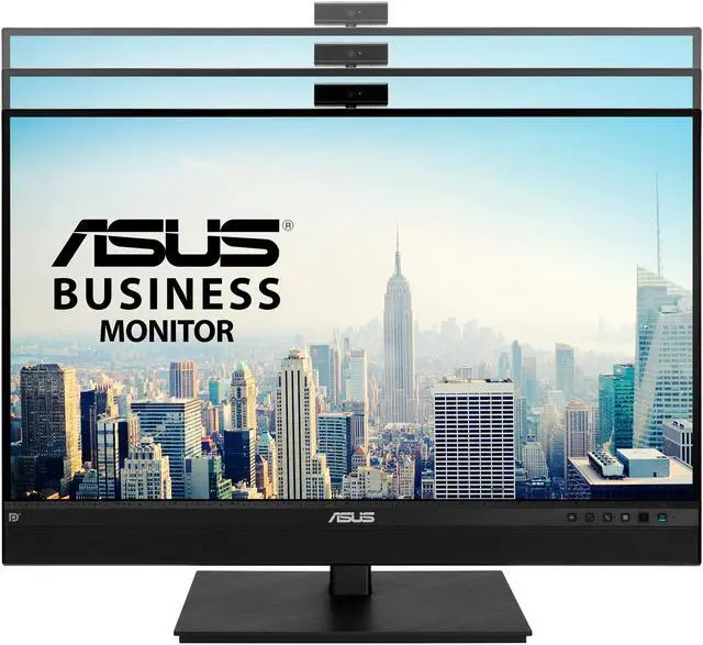Alt view image 9 of 13 - ASUS 27" 1440P Video Conference Monitor (BE279QSK) - QHD (2560 x 1440), IPS, Built-in 2MP Webcam, Mic Array, Speakers, Eye Care, Wall Mountable, AI Noise-canceling, USB-C, HDMI, Zoom Certified