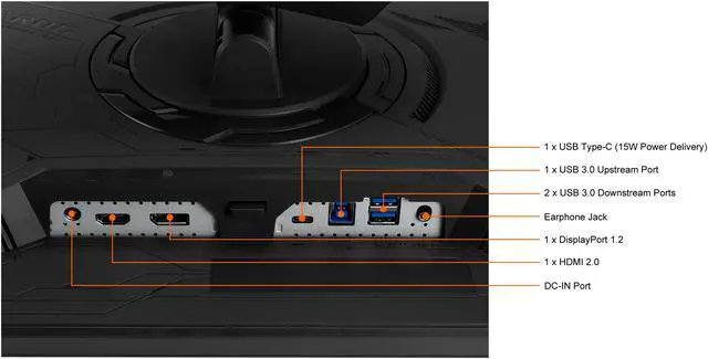 Alt view image 7 of 10 - ASUS ROG Strix 23.8" 1080P HDR Gaming Monitor (XG249CM) - Full HD, IPS, 270Hz, 1ms, Extreme Low Motion Blur Sync, FreeSync Premium, 105% sRGB, Eye Care, USB-C, DisplayPort, HDMI, Height Adjustable, 270hz IPS,