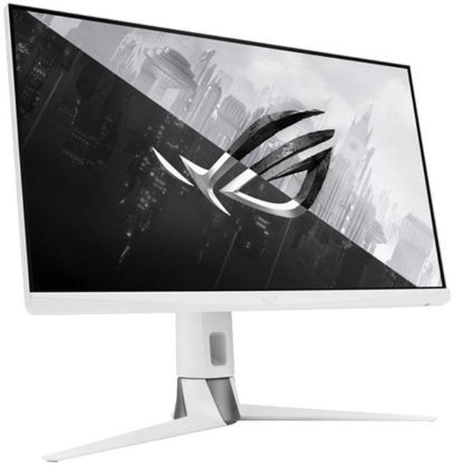 Alt view image 6 of 9 - ASUS ROG Strix XG27AQ-W 27" 1440P HDR Gaming Monitor - White, QHD (2560 x 1440), Fast IPS, 170Hz, 1ms, Extreme Low Motion Blur Sync, G-SYNC Compatible, Eye Care, HDMI, DisplayPort, USB, DisplayHDR400