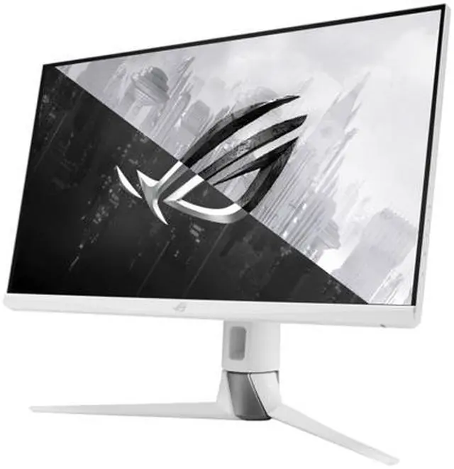 Alt view image 5 of 9 - ASUS ROG Strix XG27AQ-W 27" 1440P HDR Gaming Monitor - White, QHD (2560 x 1440), Fast IPS, 170Hz, 1ms, Extreme Low Motion Blur Sync, G-SYNC Compatible, Eye Care, HDMI, DisplayPort, USB, DisplayHDR400