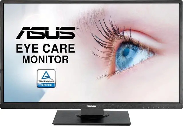 Alt view image 3 of 10 - ASUS 27" 1080P Monitor (VA279HAL) - Full HD, Built-in Speakers, Eye Care, Low Blue Light, Flicker Free, VESA Mountable, Height Adjustment, Pivot, Swivel, Tilt, HDMI, VGA