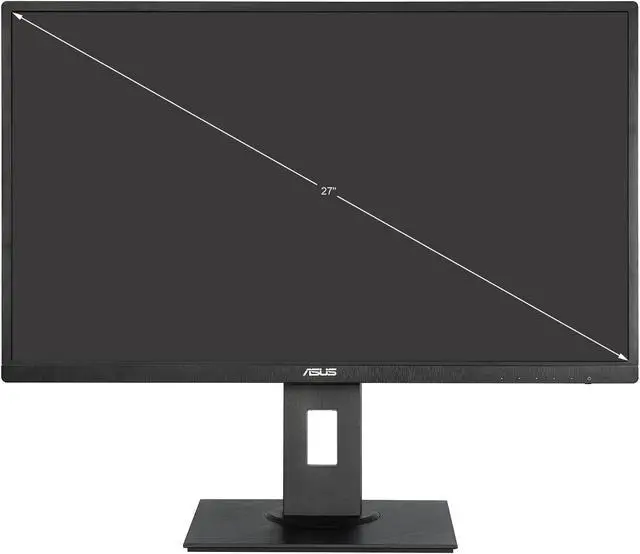 Alt view image 2 of 10 - ASUS 27" 1080P Monitor (VA279HAL) - Full HD, Built-in Speakers, Eye Care, Low Blue Light, Flicker Free, VESA Mountable, Height Adjustment, Pivot, Swivel, Tilt, HDMI, VGA