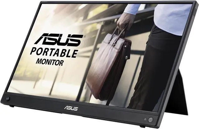 Alt view image 3 of 11 - ASUS ZenScreen Go 15.6" 1080P Wireless Portable Monitor (MB16AWP) - Full HD, IPS, Built-in battery, Eye Care, USB Type-C, Anti-glare, Tripod socket, Supports iOS, Android, Win11, Mini HDMI