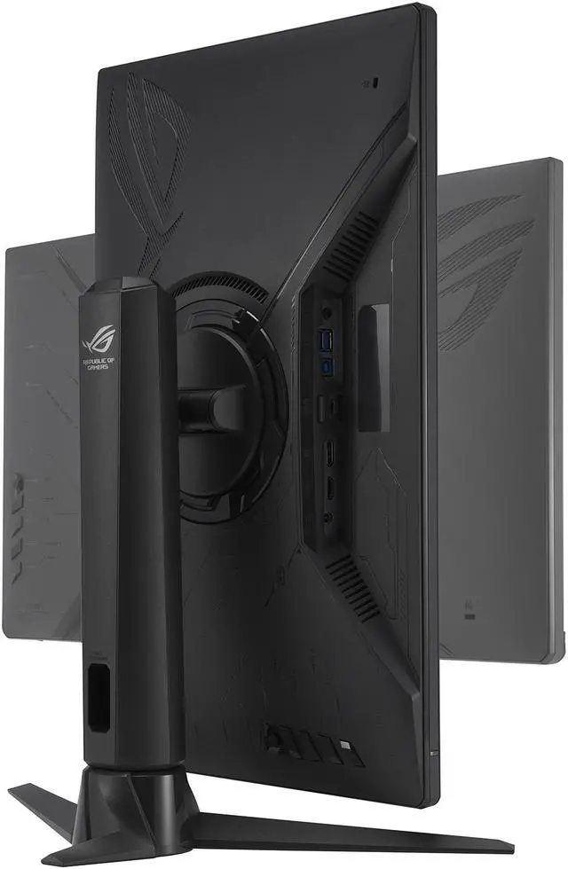 Alt view image 8 of 12 - ASUS ROG Strix 24.5" 1080P HDR Gaming Monitor (XG259CM) - Full HD, Fast IPS, 240Hz, 1ms, Extreme Low Motion Blur Sync, G-Sync Compatible, KVM Support, Tripod Socket for Webcam, USB Type-C, DisplayPort